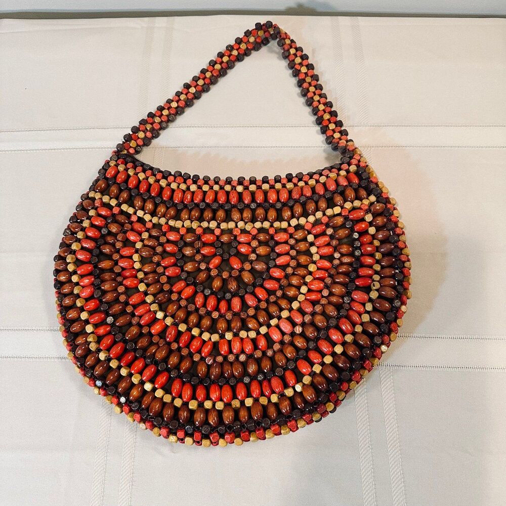 Beaded Shoulder Bag NWOT - Picture 3 of 12